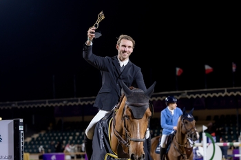 Chad Fellows continues with his winning streak in the Kingdom of Saudi Arabia with a victory double at the Saudi Jump CSI5*-W